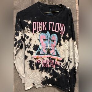 Pink Floyd "The Division Bell" 1994 Tour Tye Dye Long Sleeve T-Shirt Sz S.